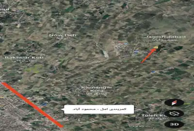 زمین کشاورزی ۲۹۰۰ متر شهرک صنعتی جمشیدآباد