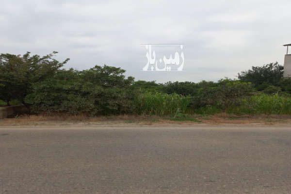 زمین باغی داخل بافت لب جاده اصلی دور دیوار جاده حبیبی-1