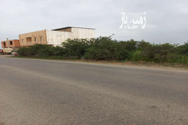 زمین باغی داخل بافت لب جاده اصلی دور دیوار جاده حبیبی-2