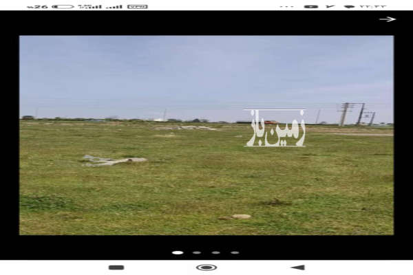 زمین ۱۴۰ متر در بلوار ولایت ۵۰ متر فاصله تا خیابان اصلی-3