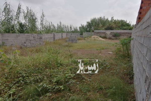 زمین مسکونی در جاده جویبار روستای عیسی خندق-2