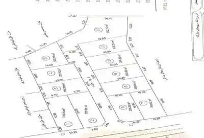 زمین مسکونی متراژ ۲۲۰ مت واقع در روستای میانگله