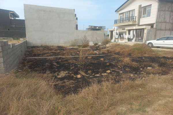 زمین ۱۲۲ متری داخل بافت شهری فرح آباد ساری-4