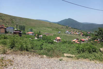 زمین ییلاقی داخل بافت در کوه اسطلخ پلسفید سوادکوه