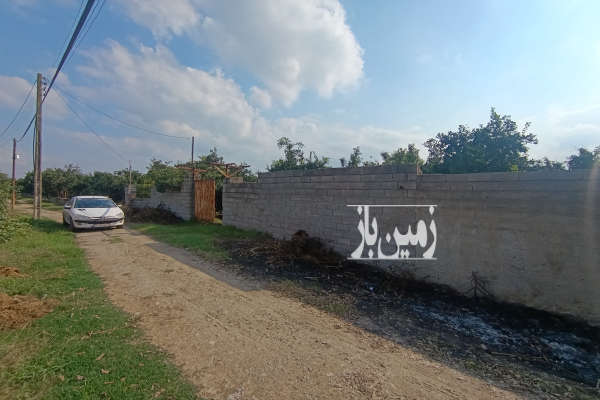 زمین باغی روستای شیرسوار بابل داخل بافت دارای انشعابات-3