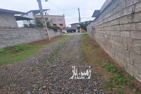 زمین مسکونی در منصور کنده داخل بافت نزدیک جاده اصلی-1