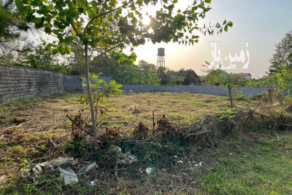 زمین مسکونی موقعیت عالی سند و جواز دار در چوبه-2