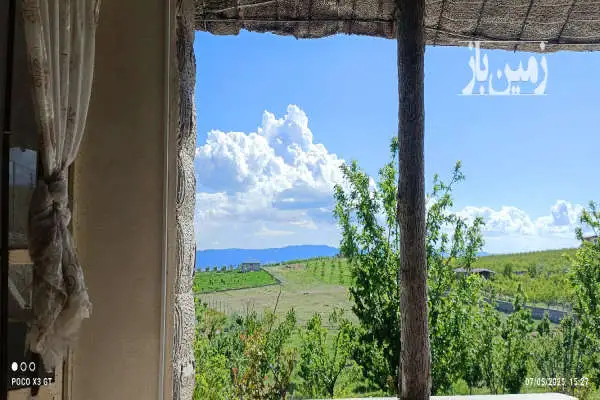 زمین باغی ۲۶۰۰ متری با خانه باغ و استخر در پسته بیگ - تصویر 2
