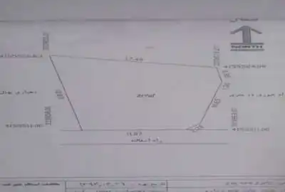 زمین مسکونی دوبر سند تک برگ روستای پونل