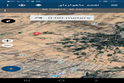 زمین کشاورزی باغی واقع در روستای فشند