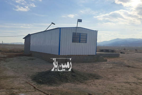زمین باغی ۵۰۰ متر در جاده اخلمد روستای قزلر-2