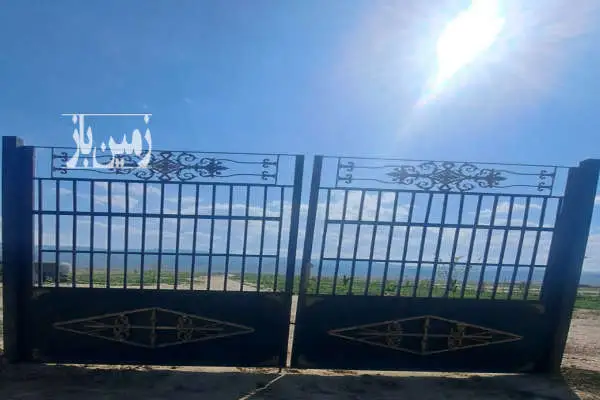 زمین باغی ۵۰۰ متر در جاده اخلمد روستای قزلر - تصویر 3
