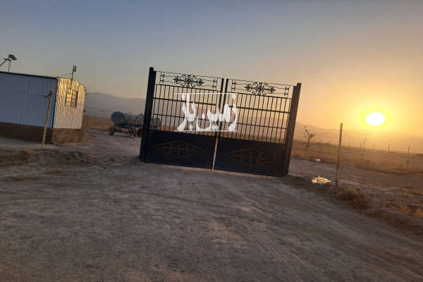 زمین باغی ۵۰۰ متر در جاده اخلمد روستای قزلر-4