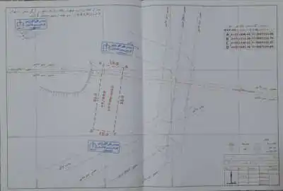 زمین ۷۵۰ متری سنددار وردآورد منطقه بیست و دو