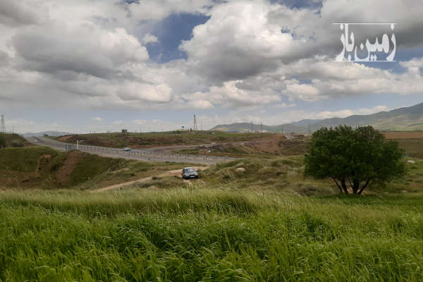 زمین خام جهت باغ جاده بانه دوربرگردان بانه-1