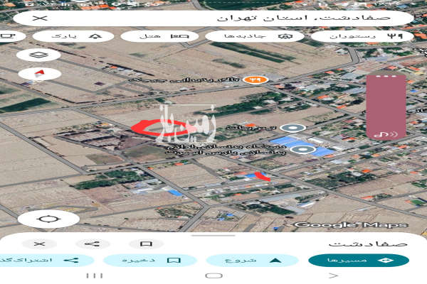 زمین در صفادشت روستای سلمیان داخل بافت-1