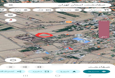 زمین در صفادشت روستای سلمیان داخل بافت