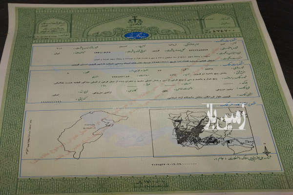 زمین پشت دانشگاه بارجین ۳۵۰ متر-2