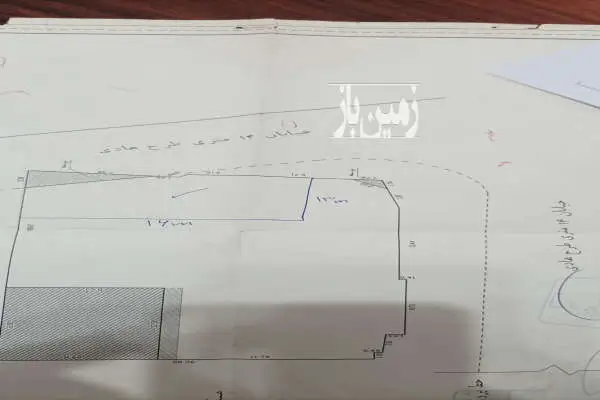 زمین مسکونی سه طرف دیوار دونبش خیابان اصلی شورگل - تصویر 1