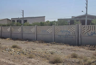 زمین چسب شهرک خانه و حصار مهتر ۲۰۰ متر