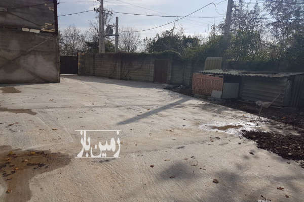 زمین کارگاهی ۳۵۰ متری آماده کار با برق سه فاز-2