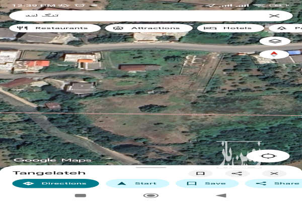 زمین ۳۲۰ متری بافت ویو جنگلی روستای تنگ لته ۳۲۰ متر-1