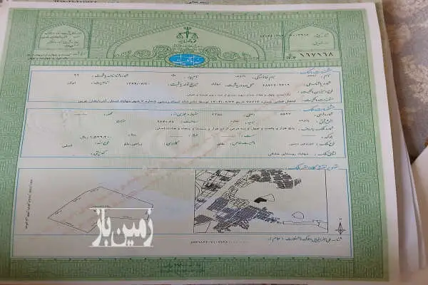 زمین در شهرک جنب اپارتمانهای مسکن ملی ۱۳۶ متر - تصویر 3