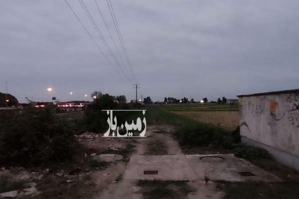 زمین کشاورزی شالیزار ساری ابتدای گرجی کلا ۵۲۲ متر-3