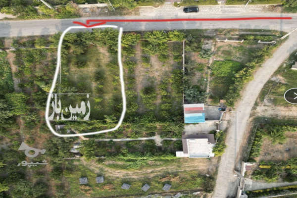 زمین باغی ۴۵۰ متر در جاده جویبار روستای آبکسر-2