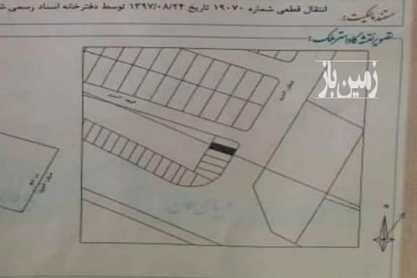 زمین در شهرک دانشگاه جهرمی خرامه ۱۶۶ متر-2