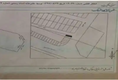 زمین در شهرک دانشگاه جهرمی خرامه ۱۶۶ متر