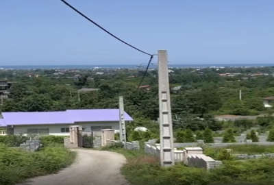 زمین در کمیلیه نشتارود ۵۰۰ متر دارای مجوز ساخت