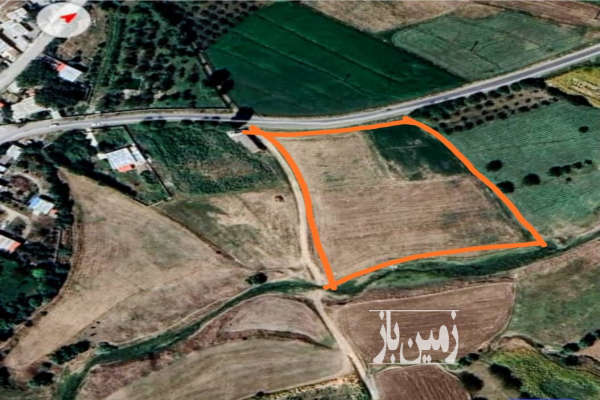 زمین کشاورزی جاده مشگین اهر روستای خاروان ۱۰۴۷۵ متر-1