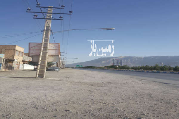 زمین تجاری کارگاهی در ورودی شهر پیربکران ۴۸ متر-2