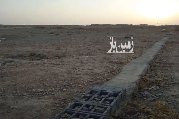 زمین فروشی در خانلق ۱۳۰۰ متر دور تا دور پی ریزی شده - تصویر 2