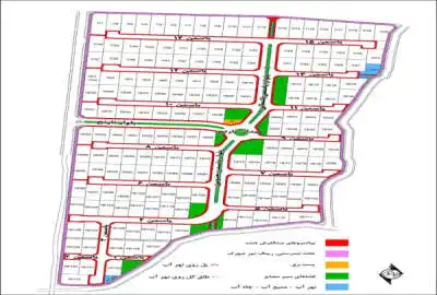 زمین مسکونی در شهرک نمک آبرود ۴۱۳ متر