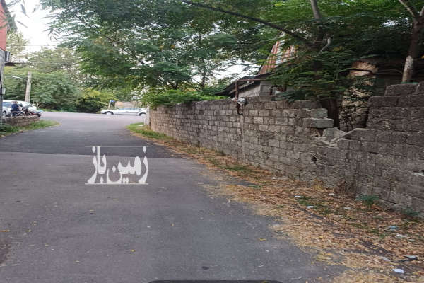 زمین نقلی در چوکام دارای پروانه ساخت ۱۸۰ متر-2