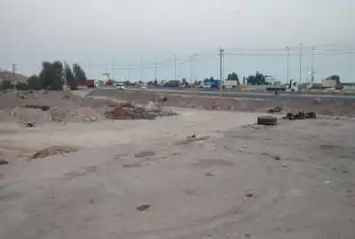 زمین تجاری اداری مسکونی اول بزرگراه شهید رجایی ۱۴ هکتار