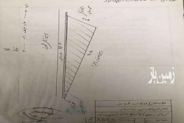 زمین۹۶۰ متر بخش بلده پیچده نور-3