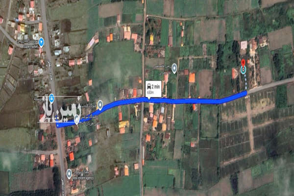 زمین ساحلی ۳۲۰ متری دارای انشعابات-4