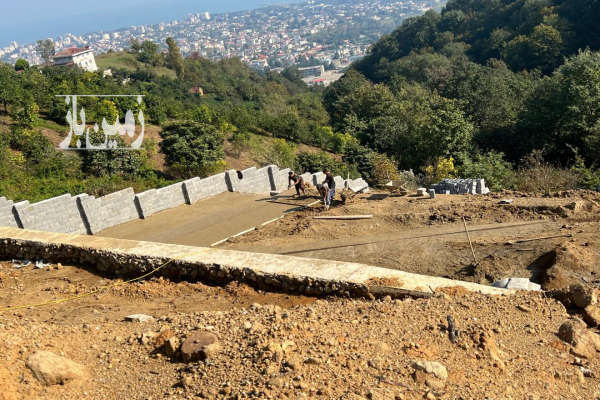 زمین رامسر ۴۰۰ متر منطقه ابریشم محله-2