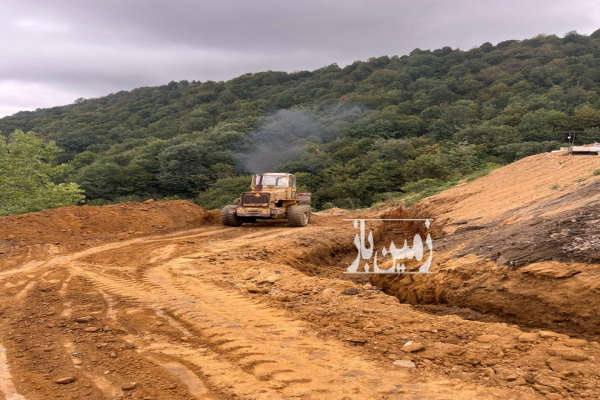 زمین رامسر ۴۰۰ متر منطقه ابریشم محله-4