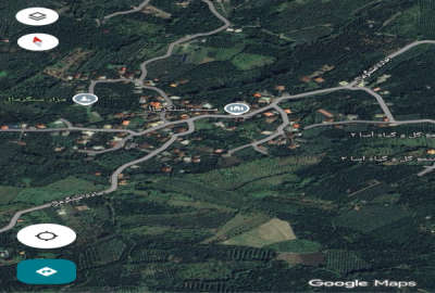 زمین مسکونی باغی به متراژ ۱۸۰۷ متر سنگرمال