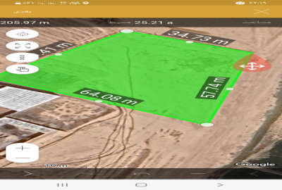 زمین بویین زهرا روستای خیارج ۲۵۰۰ متر