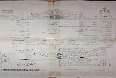 زمین مسکونی سندارتک برگ خیابان غفاری ۱۵۸ متر