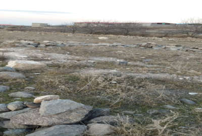 زمین صنعتی جنب آردسازی جاده اهر ۱۱۰ متر