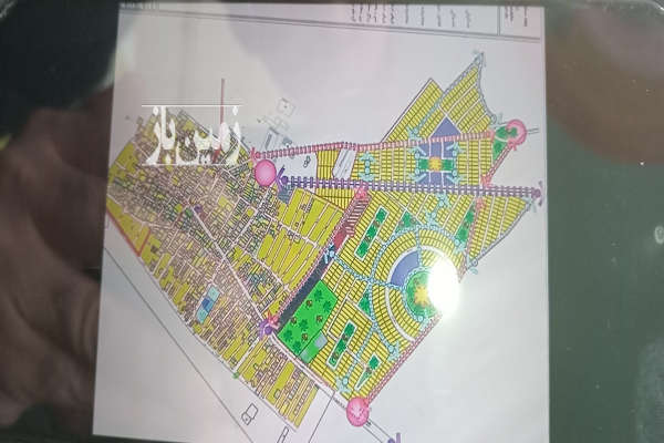 زمین مسکونی شهرک فارسیان شهر قزوین ۱۵۰ متر-4