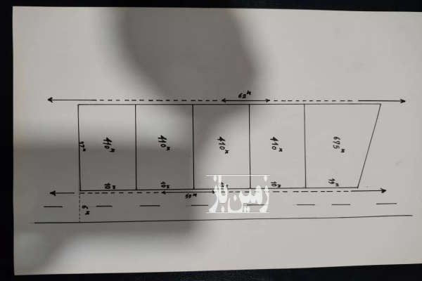 زمین واقع در روستای ونوش قطعه ۴۰۰ متری-1