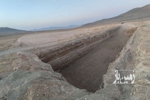 زمین دارای مجوز تاسیس گلخانه روستای الله آباد ۶۰۰۰ متر-1