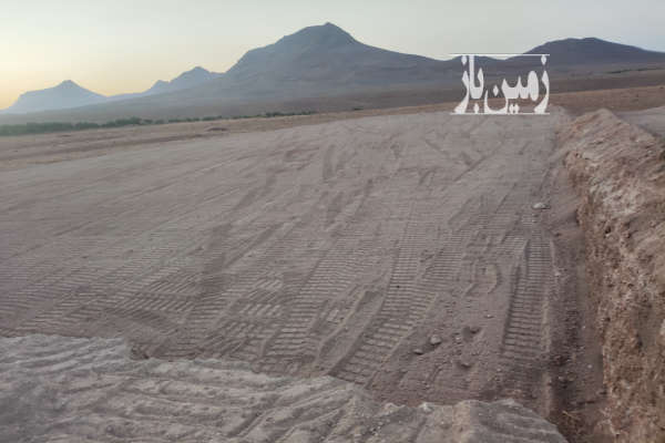 زمین دارای مجوز تاسیس گلخانه روستای الله آباد ۶۰۰۰ متر-2